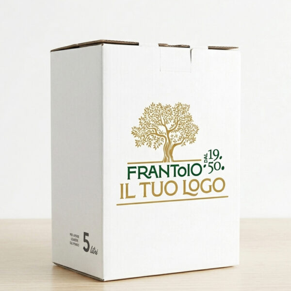 Bag in box 5 litri bianca senza sacca