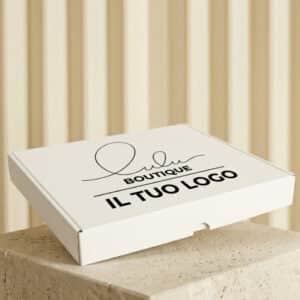 Scatola per Spedizione Abbigliamento in Cartoncino Personalizzata