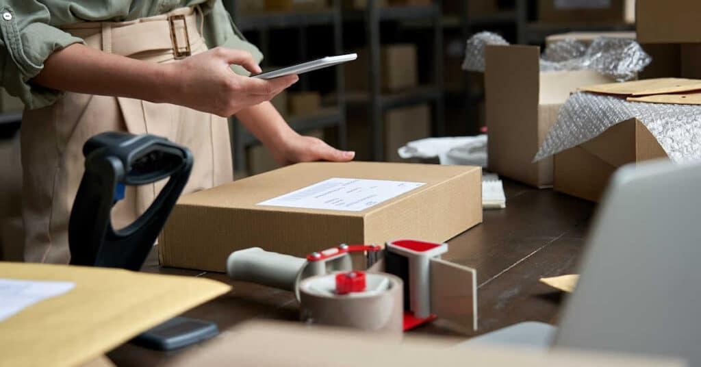 imballaggi e spedizione bolla spedizione