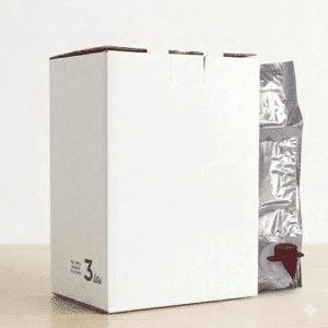 Bag in box 3 litri bianca neutra con sacca