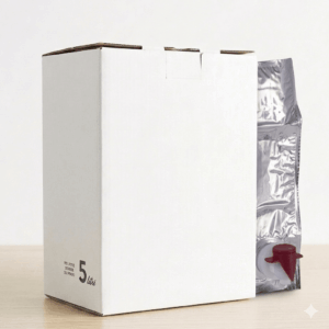 Bag in box 5 litri bianca neutra con sacca