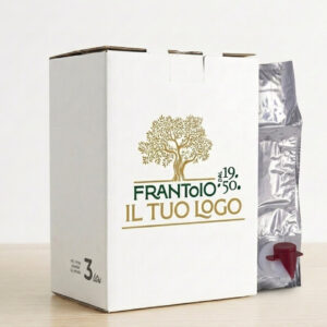 Bag in box 3 litri bianca con sacca
