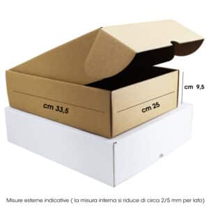 scatola spedizioni regalo stampa personalizzata