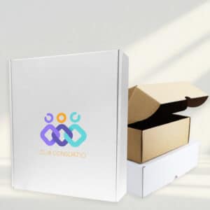 Scatola e-commerce personalizzata larga e grande
