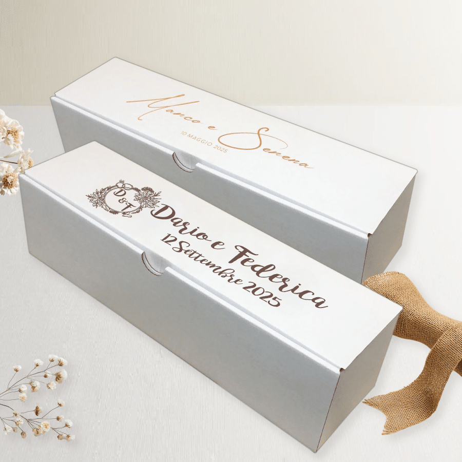 Scatole bomboniere fai da te. Come personalizzare le scatole bomboniere online - scatole matrimonio 1