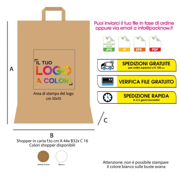 sacchetti personalizzati in carta