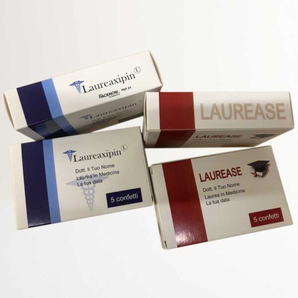 scatola bomboniera laurea medicina