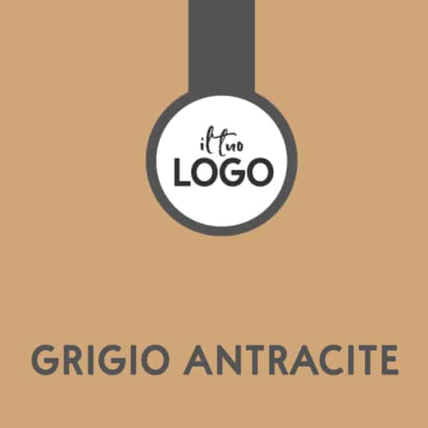 Adesivo chiudipacco grigio