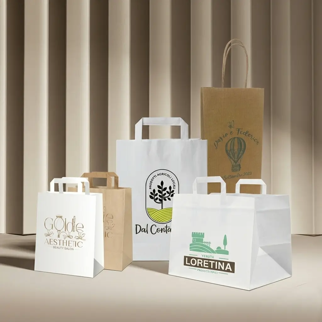 BUSTE IN CARTA personalizzate con logo